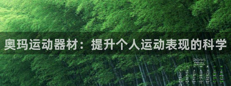 好博体育官网下载招商电话是多少号码:奥玛运动器材:提升个人运
